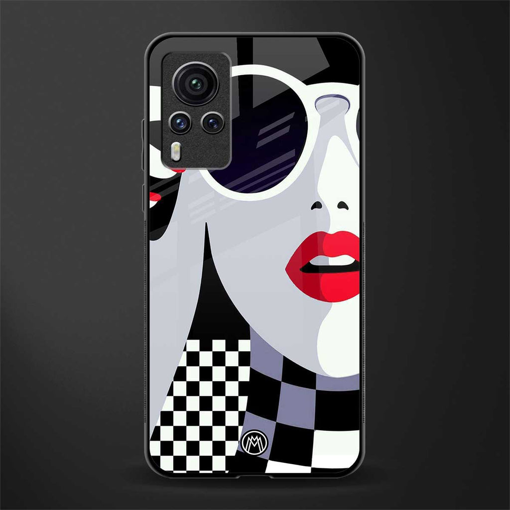attitude queen glass case for vivo x60 pro image