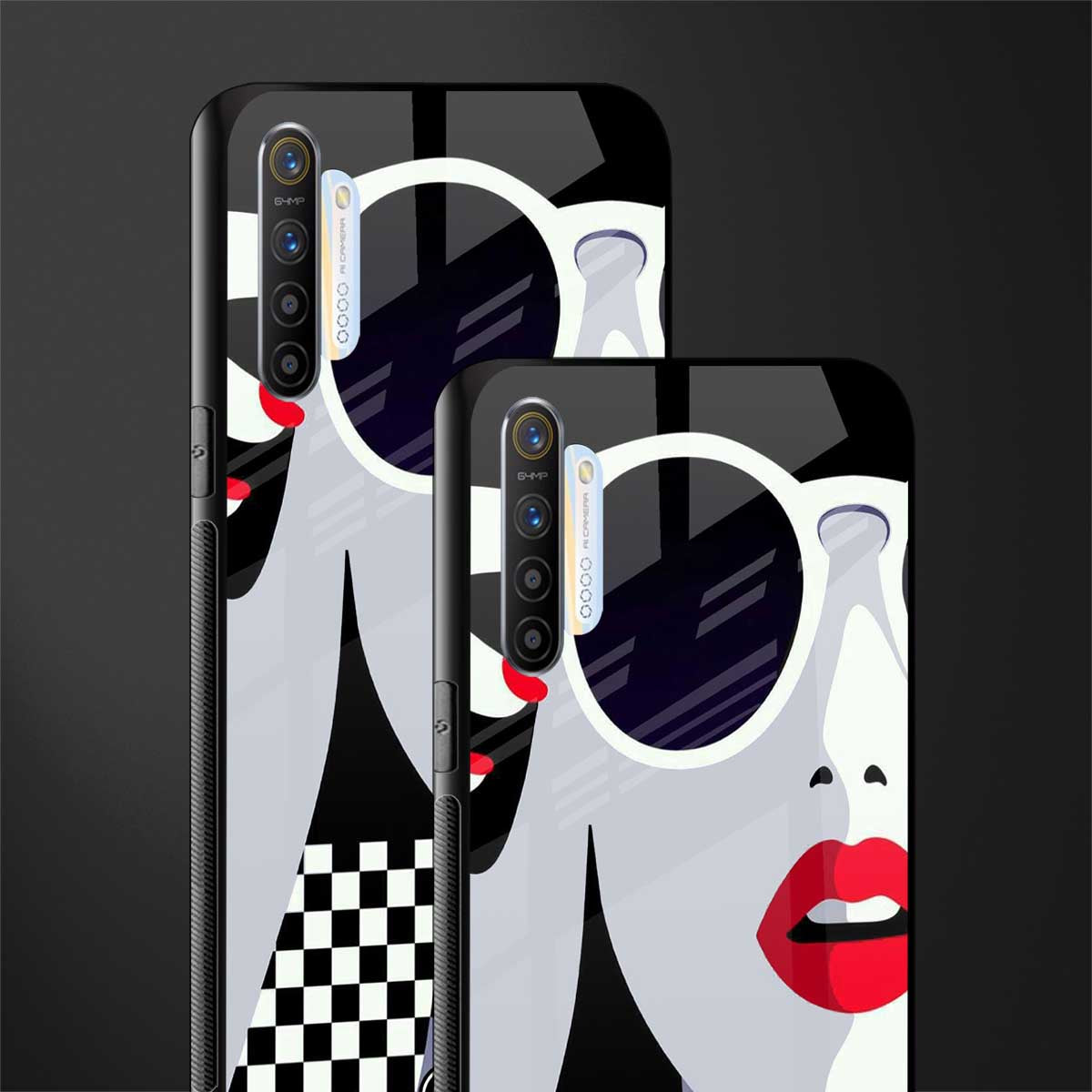 attitude queen glass case for realme xt image-2