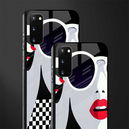 attitude queen glass case for samsung galaxy s20 image-2