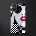 attitude queen glass case for redmi note 11s image