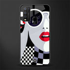 attitude queen glass case for vivo y50 image