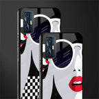 attitude queen glass case for vivo v17 image-2