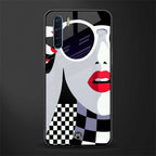 attitude queen glass case for oppo f15 image