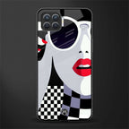 attitude queen glass case for oppo f17 image