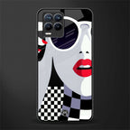 attitude queen glass case for realme 8 4g image