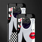 attitude queen glass case for poco x3 pro image-2