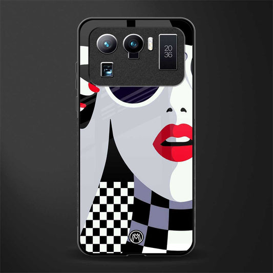 attitude queen glass case for mi 11 ultra 5g image