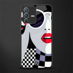 attitude queen glass case for vivo v23 pro 5g image