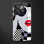 attitude queen back phone cover | glass case for oneplus 10t