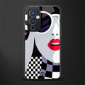 attitude queen back phone cover | glass case for oneplus 9