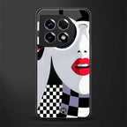 attitude queen back phone cover | glass case for oneplus 11