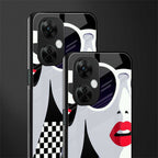 attitude queen back phone cover | glass case for oneplus nord ce 3 lite