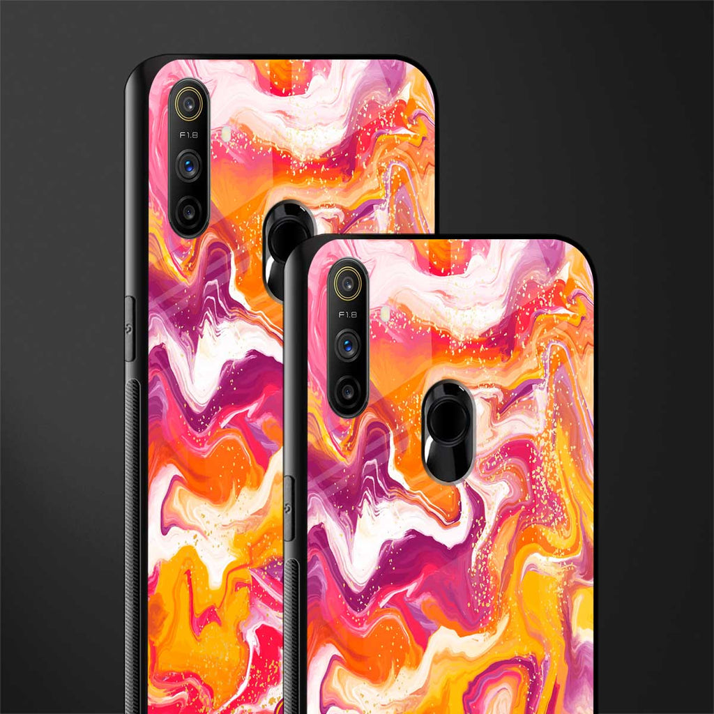 aureolin grape jam glass case for realme narzo 10a image-2