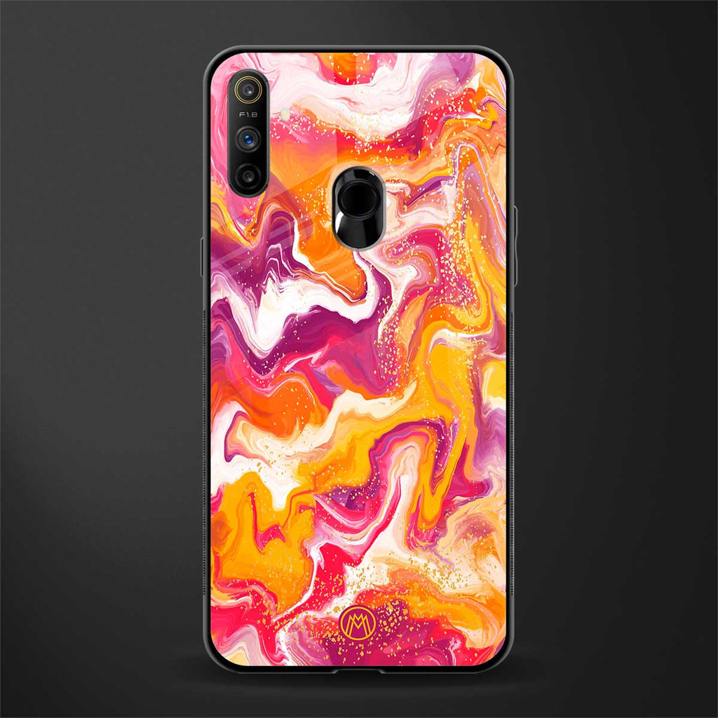 aureolin grape jam glass case for realme narzo 10a image