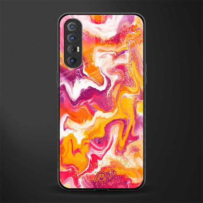aureolin grape jam glass case for oppo reno 3 pro image