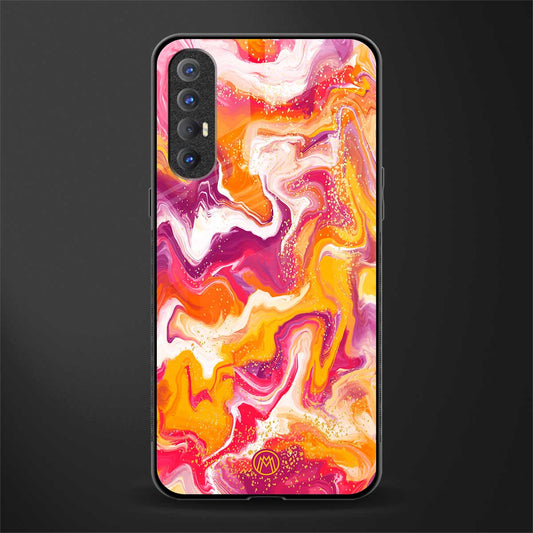 aureolin grape jam glass case for oppo reno 3 pro image