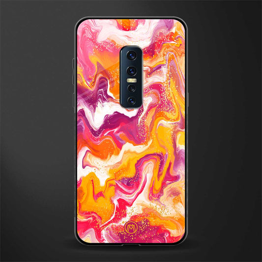 aureolin grape jam glass case for vivo v17 pro image
