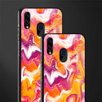 aureolin grape jam glass case for samsung galaxy a20 image-2