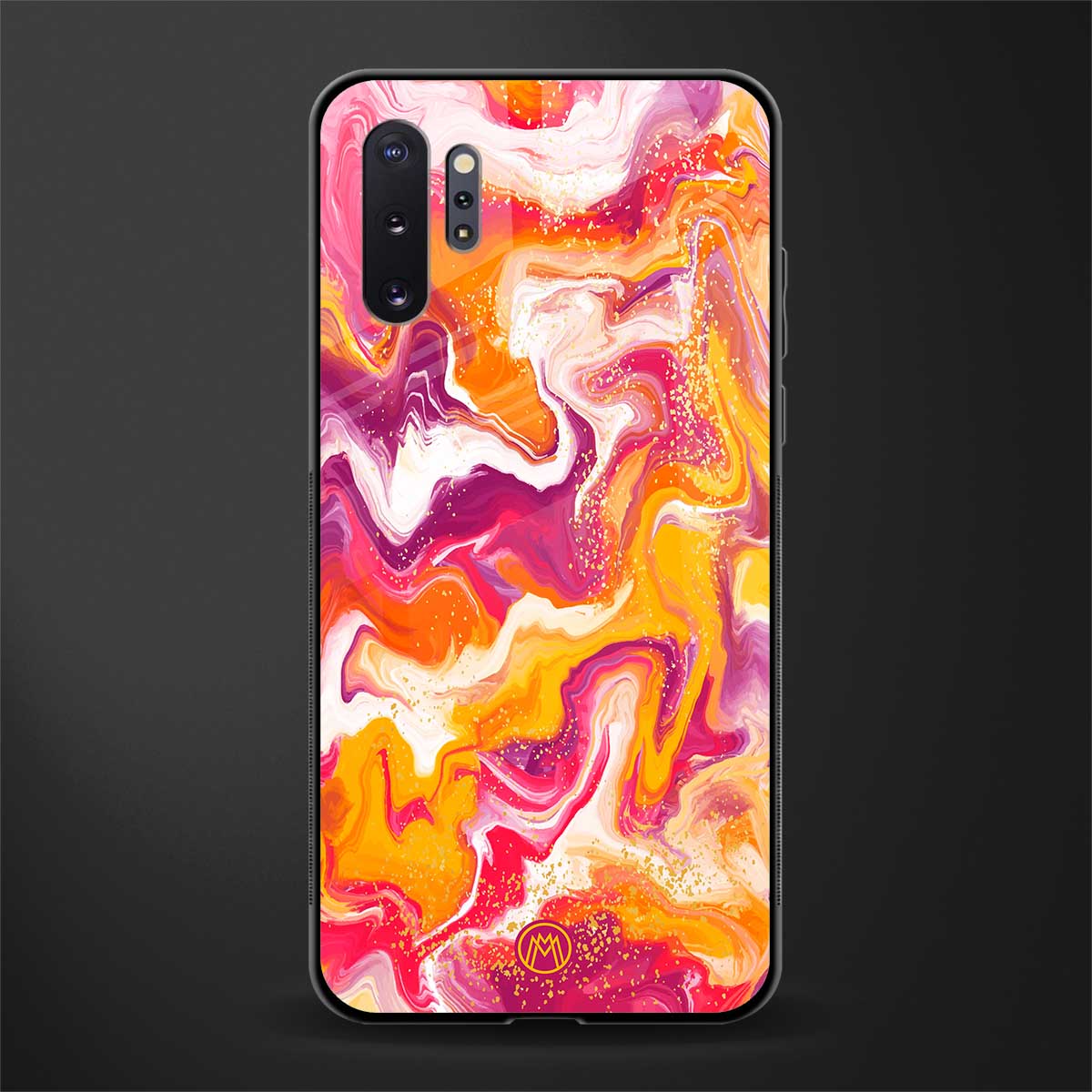 aureolin grape jam glass case for samsung galaxy note 10 plus image