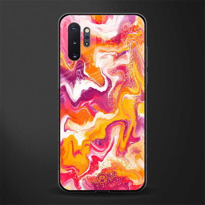 aureolin grape jam glass case for samsung galaxy note 10 plus image