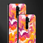 aureolin grape jam glass case for redmi note 8 pro image-2