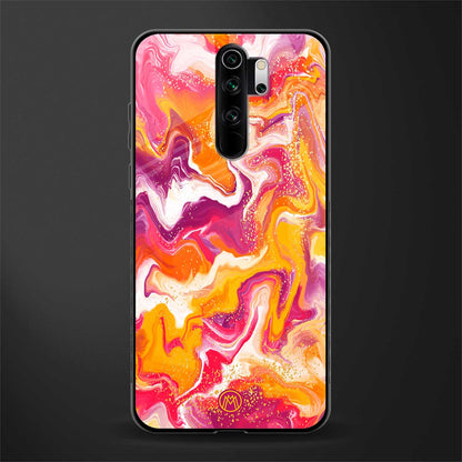 aureolin grape jam glass case for redmi note 8 pro image