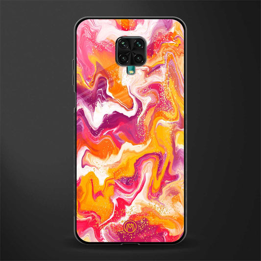 aureolin grape jam glass case for redmi note 9 pro image