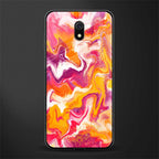 aureolin grape jam glass case for redmi 8a image