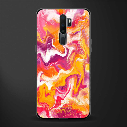 aureolin grape jam glass case for oppo a5 2020 image