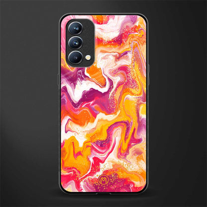aureolin grape jam glass case for oppo f19s image