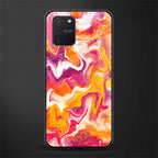 aureolin grape jam glass case for samsung galaxy a91 image