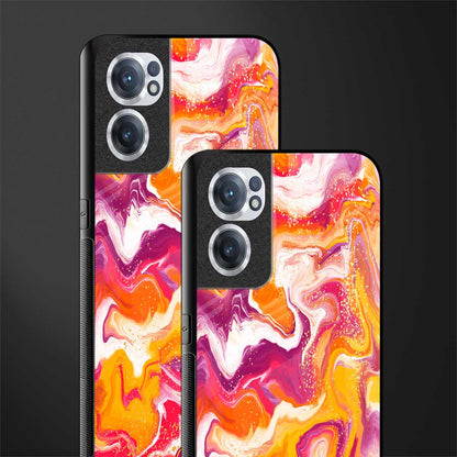 aureolin grape jam glass case for oneplus nord ce 2 5g image-2