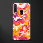 aureolin grape jam glass case for vivo y17 image