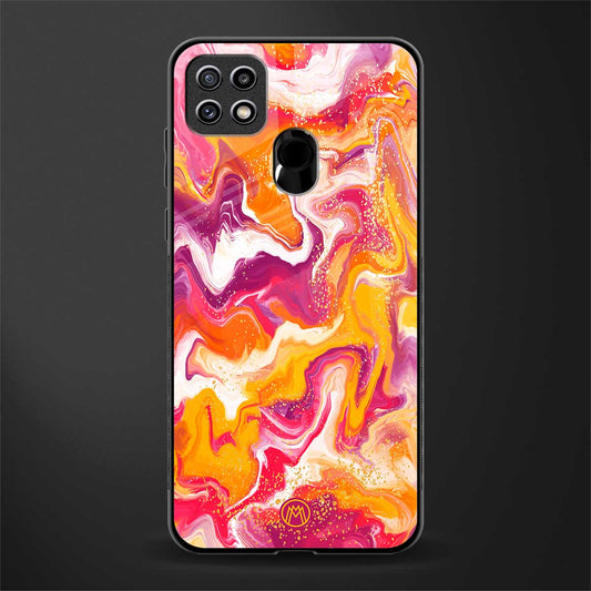aureolin grape jam glass case for oppo a15s image