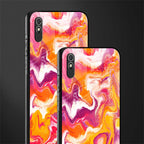 aureolin grape jam glass case for redmi 9a image-2