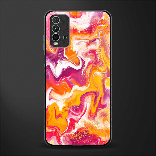 aureolin grape jam glass case for redmi 9 power image