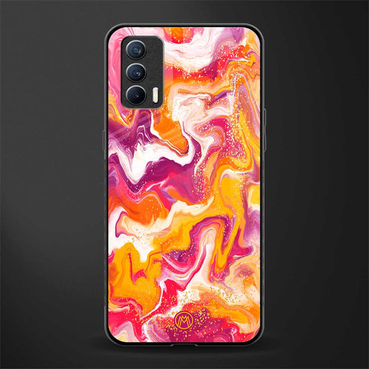 aureolin grape jam glass case for realme x7 image