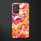 aureolin grape jam glass case for samsung galaxy a72 image