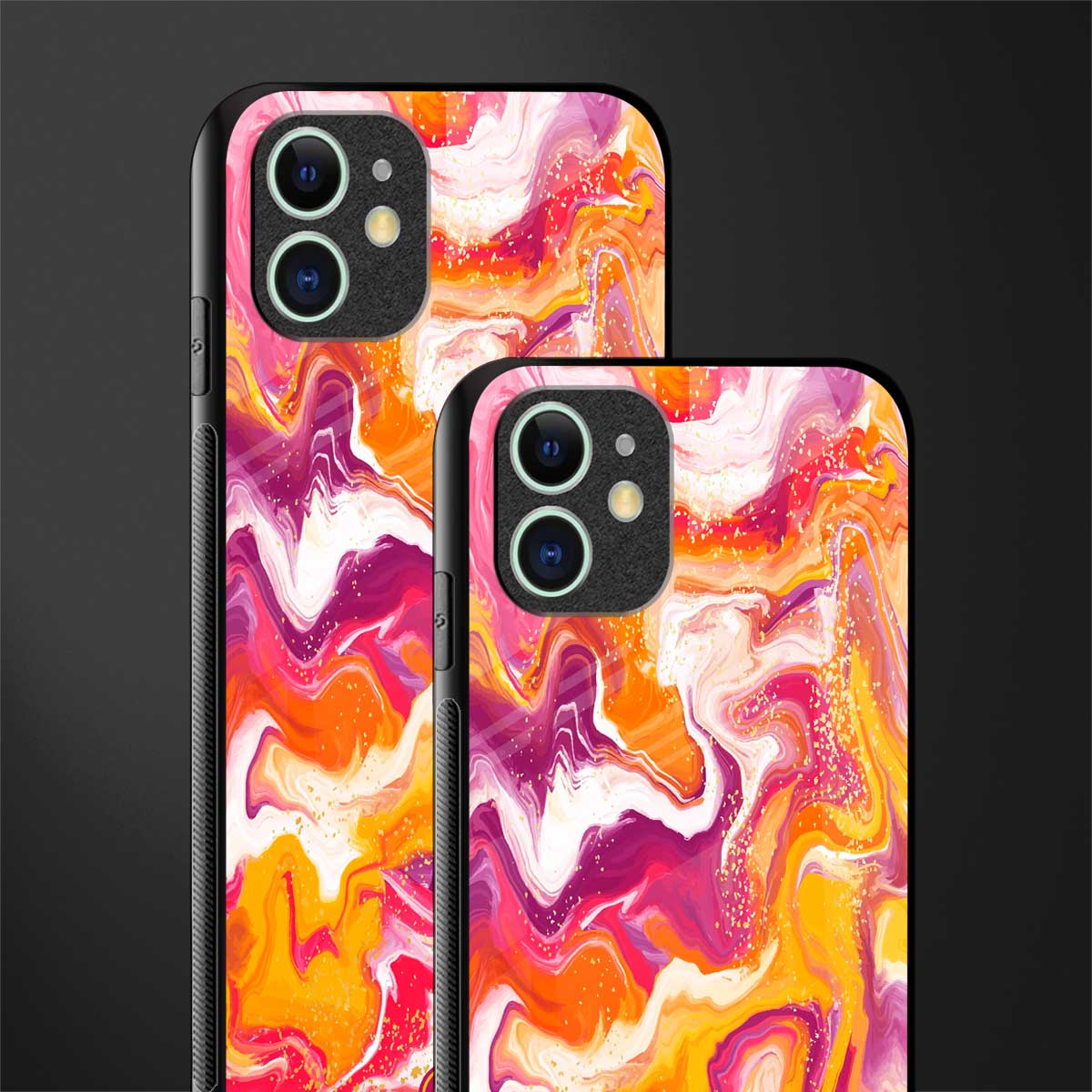 aureolin grape jam glass case for iphone 12 image-2