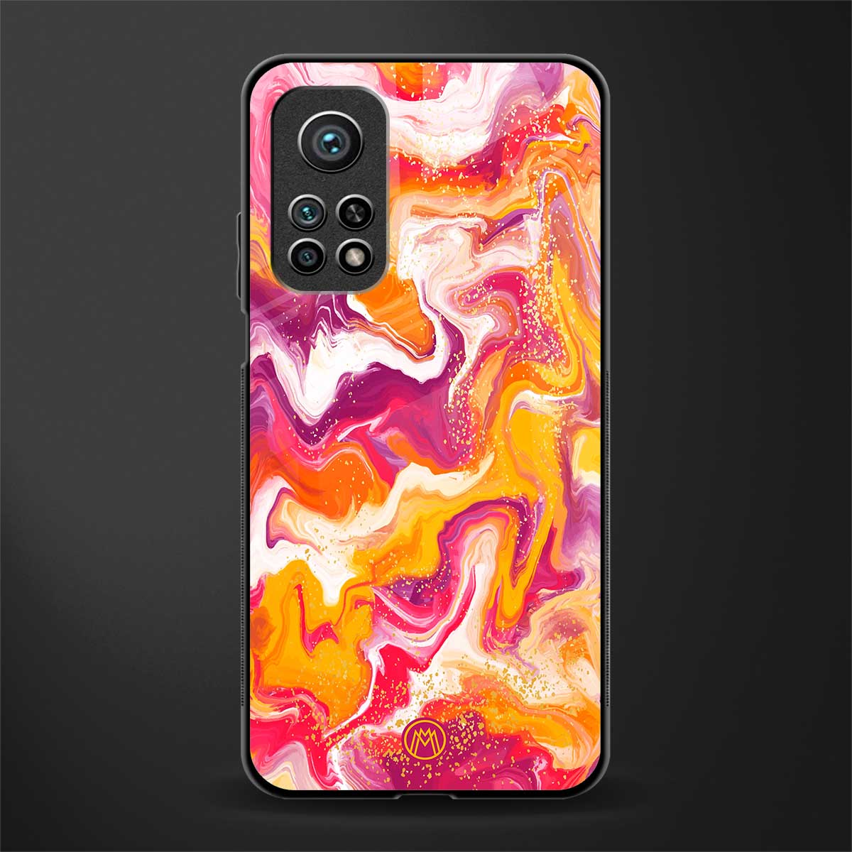 aureolin grape jam glass case for mi 10t pro image