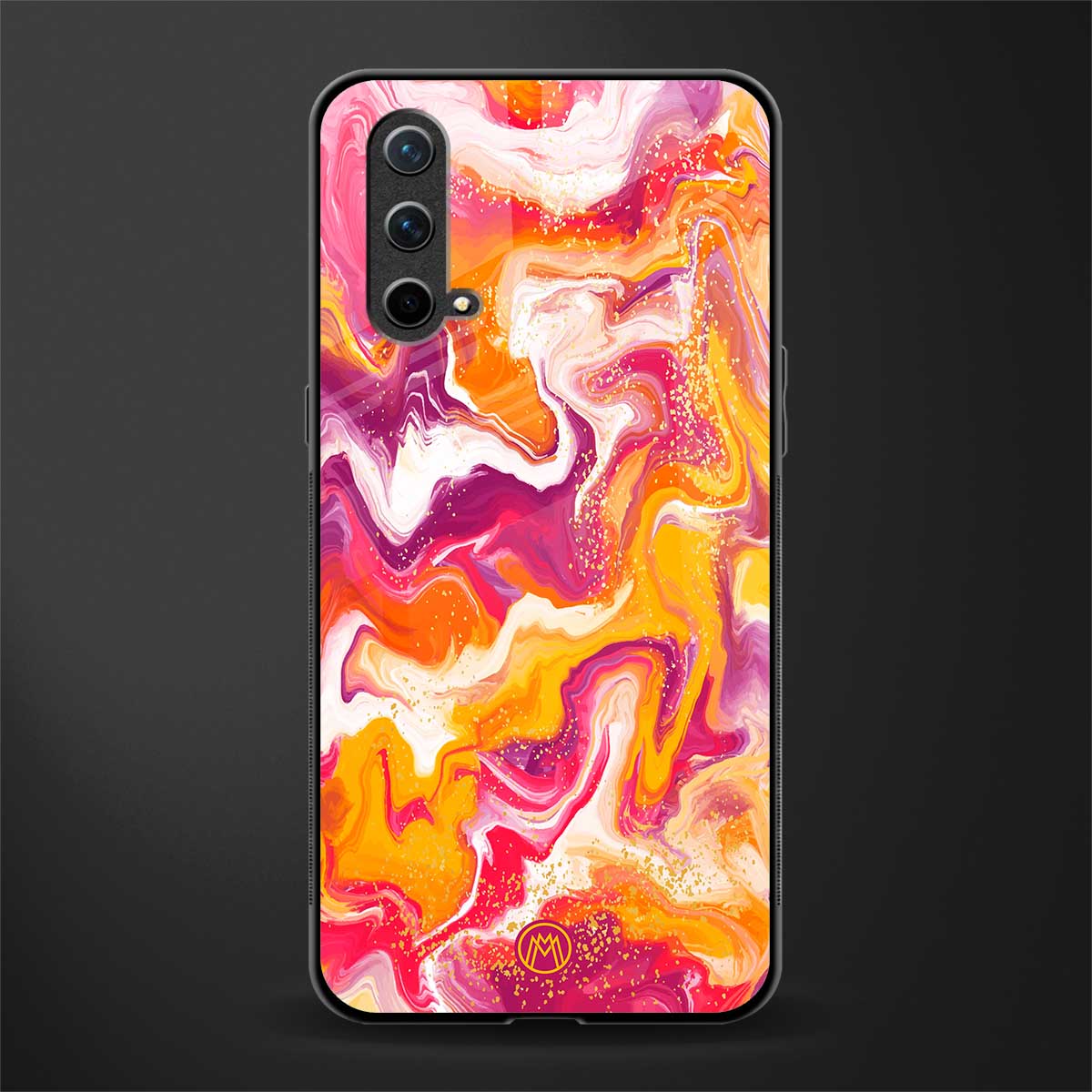 aureolin grape jam glass case for oneplus nord ce 5g image