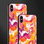 aureolin grape jam glass case for iphone xs max image-2