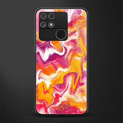 aureolin grape jam back phone cover | glass case for realme narzo 50a