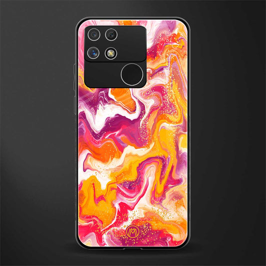 aureolin grape jam back phone cover | glass case for realme narzo 50a
