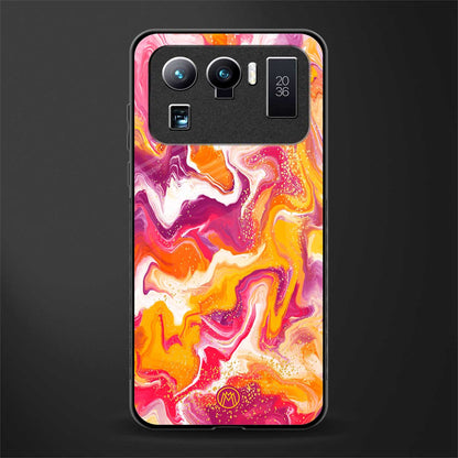 aureolin grape jam glass case for mi 11 ultra 5g image
