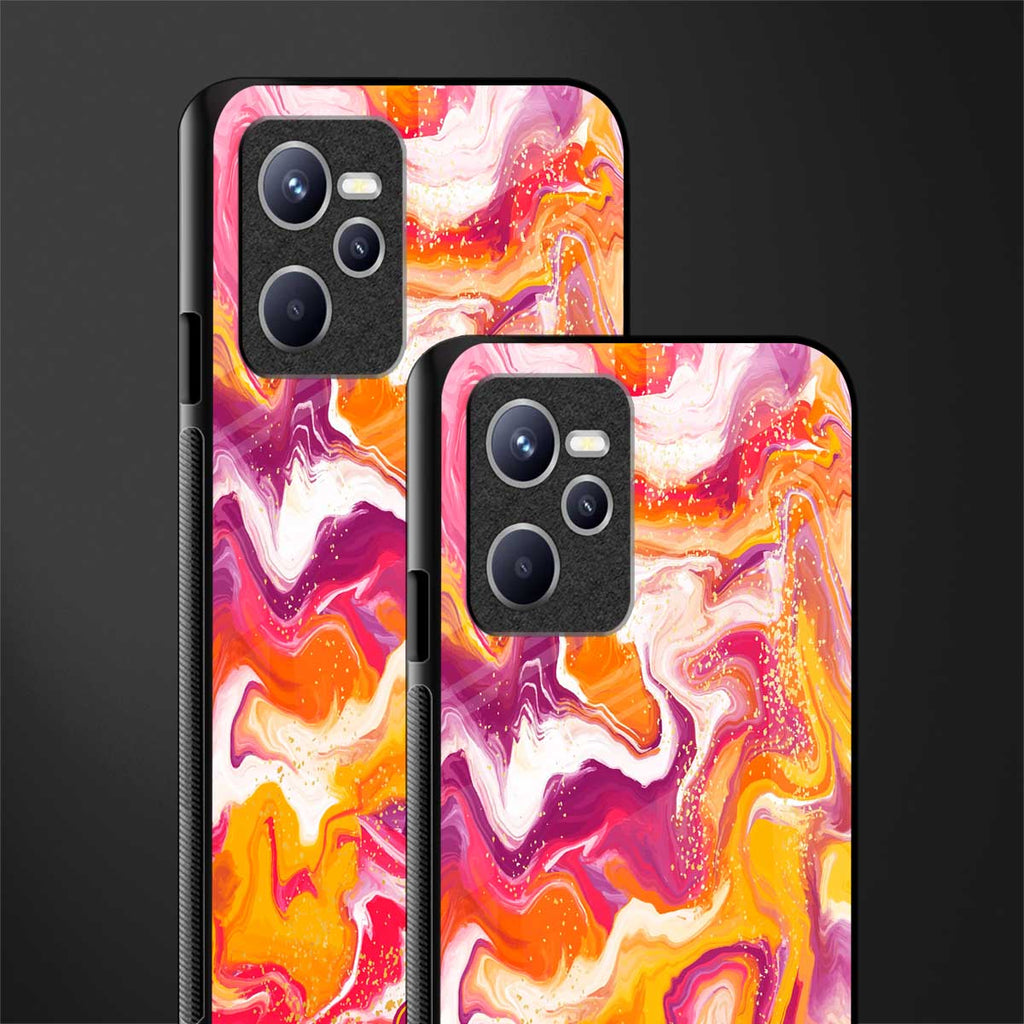 aureolin grape jam glass case for realme c35 image-2