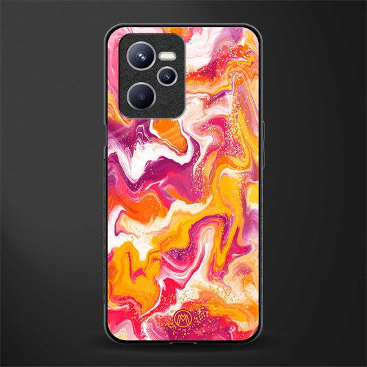 aureolin grape jam glass case for realme c35 image