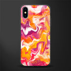 aureolin grape jam glass case for iphone xs image
