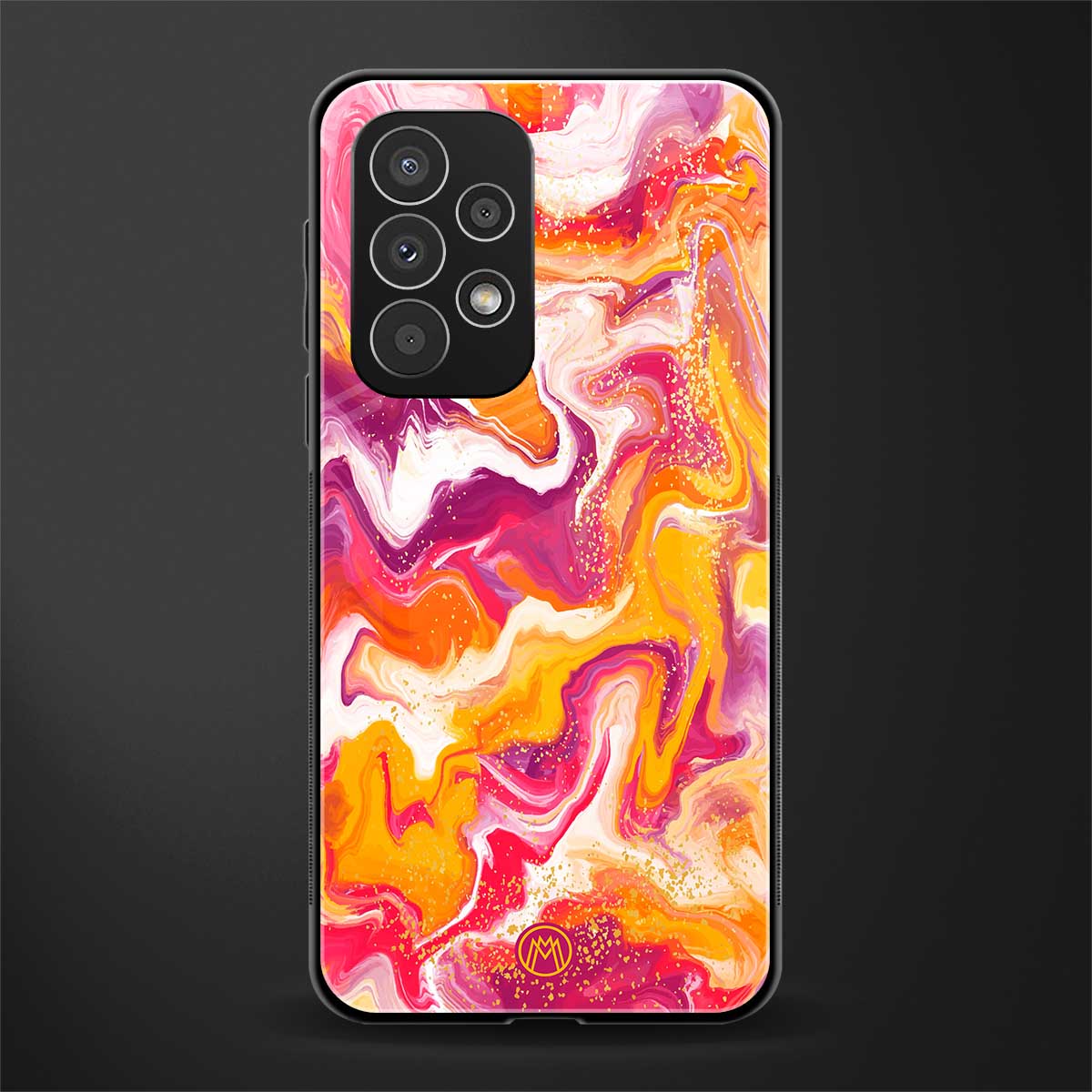 aureolin grape jam back phone cover | glass case for samsung galaxy a73 5g