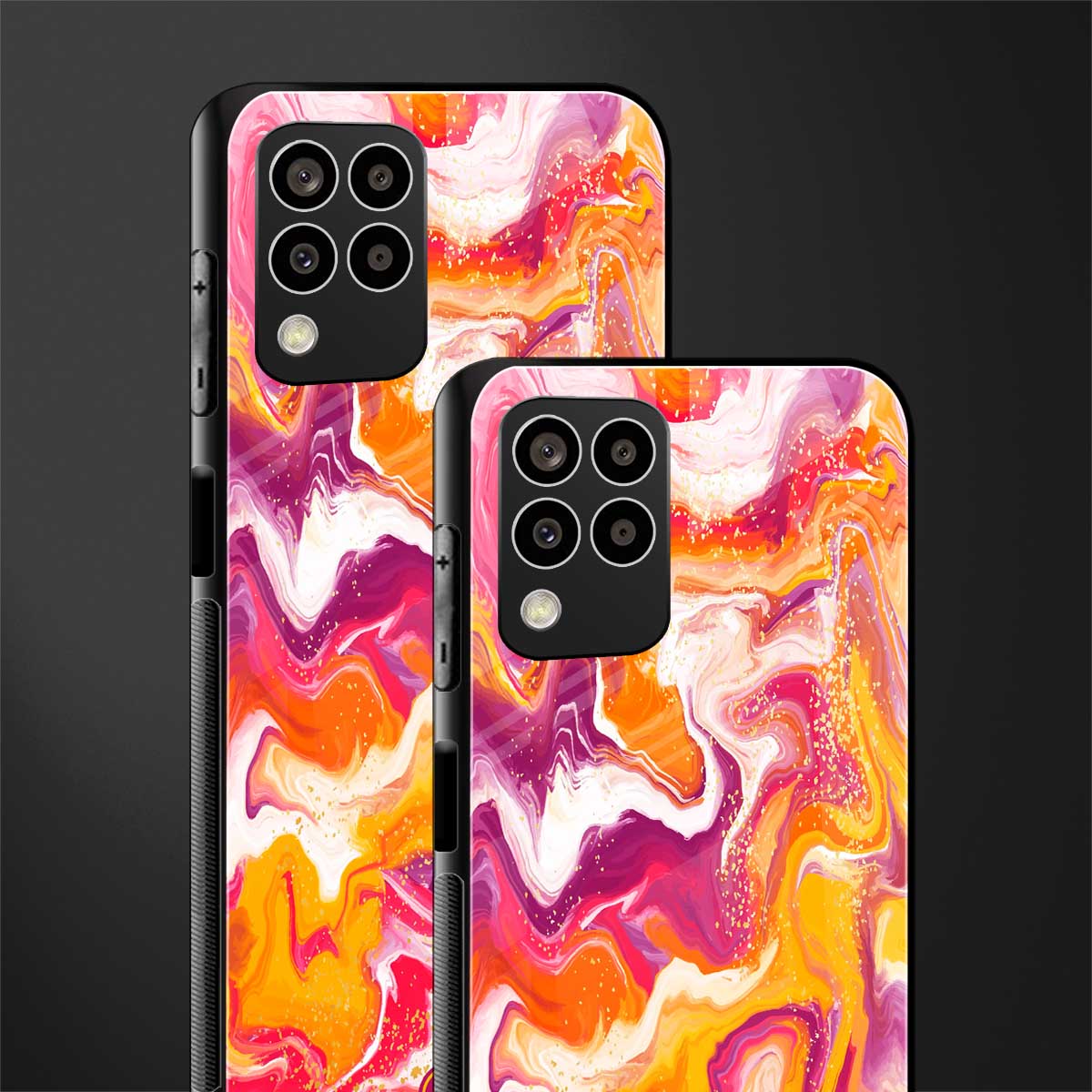 aureolin grape jam back phone cover | glass case for samsung galaxy m33 5g